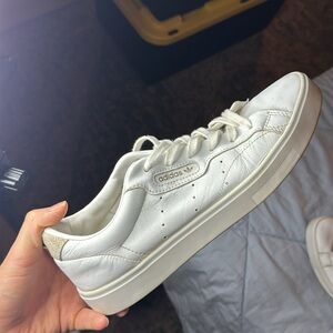 White Sneakers- Adidas